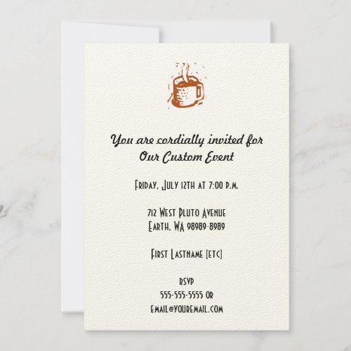 Lino Cup Custom Announcements