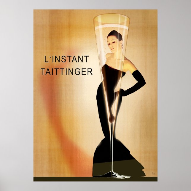 L'Instant Taittinger Remix Poster (Front)