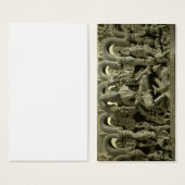 Lintel depicting The Trinity: Siva, Brahma and Vis (Front & Back)