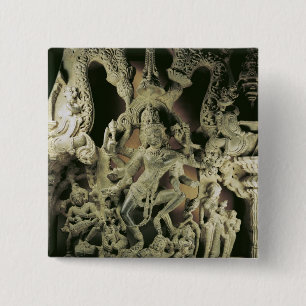Lintel with Shiva Nataraja, Kakatiya dynasty Button