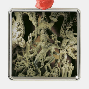 Lintel with Shiva Nataraja, Kakatiya dynasty Metal Ornament