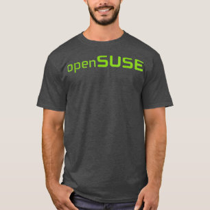 Linu openSUSE lover tagline Open Source Os tee