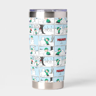 Linus Builds A Snowman Insulated Tumbler