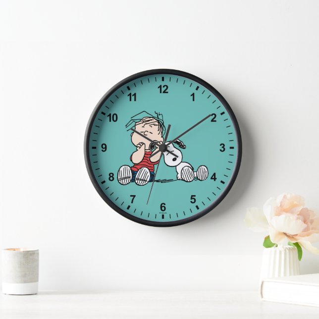 Linus Comforted With Snoopy's Ear Clock (Home)