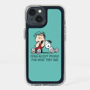 Linus Comforted With Snoopy's Ear Speck iPhone 13 Case