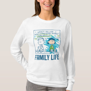 Linus & Lucy "I Wasn't Yelling…" T-Shirt