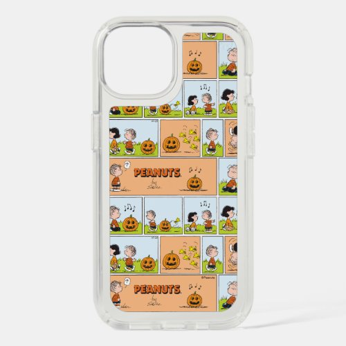 Linus  Lucy  Singing Jack_O_Lantern iPhone 15 Case