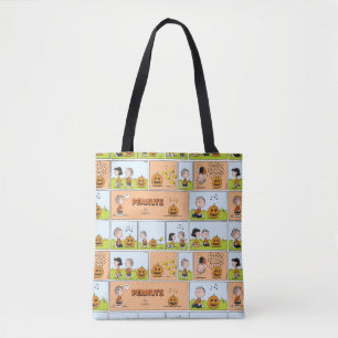 Linus & Lucy Singing Jack-O-Lantern Tote Bag