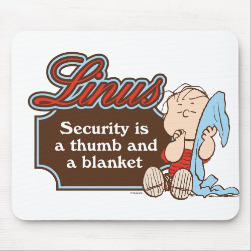 Linus _ Security is a Thumb and a Blanket Mouse Pad