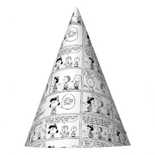 Linus Tells Lucy She's Crabby Party Hat