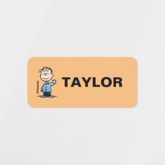 Linus Waving Kids' Labels