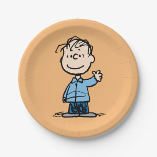 Linus Waving Paper Plates