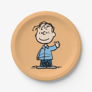 Linus Waving Paper Plates