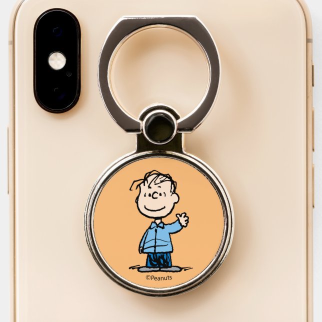 Linus Waving Phone Ring Stand (Close Up)