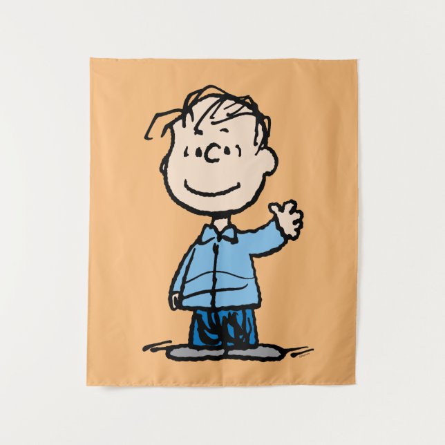 Linus Waving Tapestry (Front)