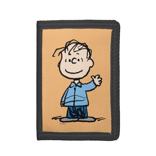 Linus Waving Trifold Wallet (Front Vertical)