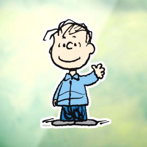 Linus Waving Window Cling