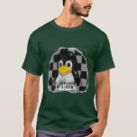 Linux Checkered Stone T-shirt at Zazzle