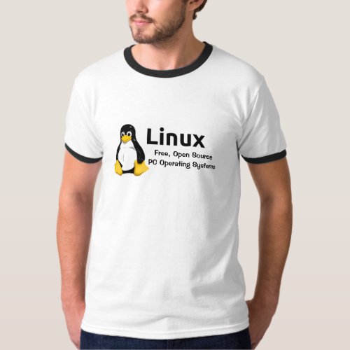 Linux Free Open Source T_shirt
