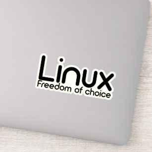 Linux - Freedom Of Choice Sticker