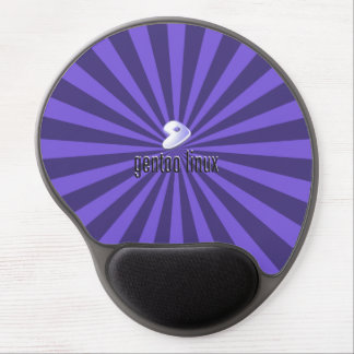 Linux Gentoo Purple StarBurst Gel Mouse Pad