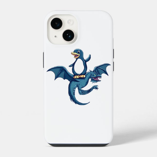 Linux Journey Iphone Case (Back)