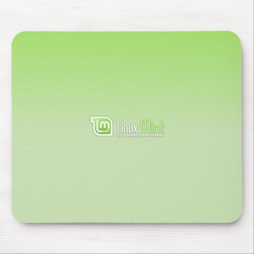 Linux Mint Green Mouse Pad