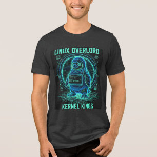 Linux overlord kernel kings T-Shirt Tri-Blend Shirt