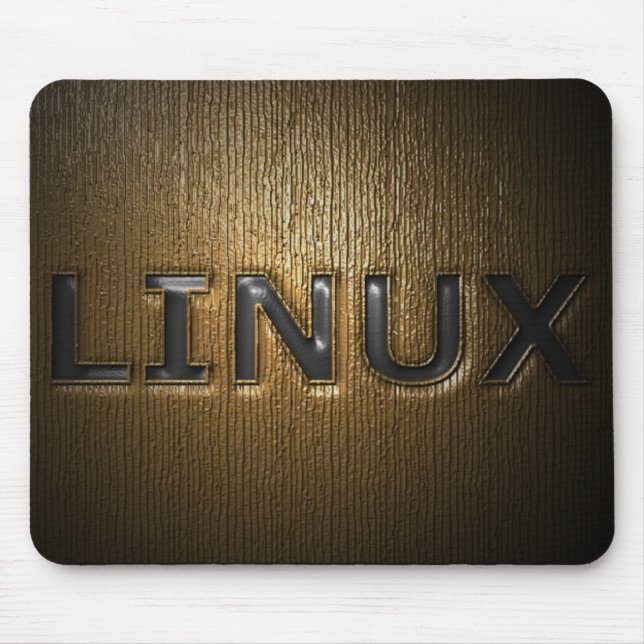 LINUX Pressed Mouse Pad (Front)