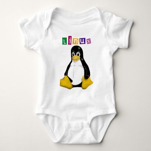 Linux Products  Designs Baby Bodysuit
