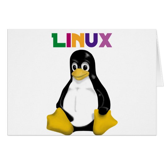 Linux Products & Designs! Cards (Front Horizontal)