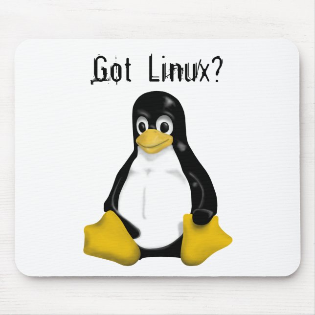 Linux Products & Designs! Mouse Pad (Front)