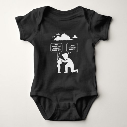 Linux Software Developer Computer Programmer Nerd Baby Bodysuit