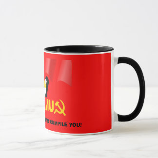 Linux soviet kernel mug