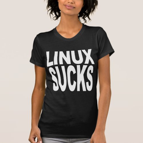 Linux Sucks T_Shirt