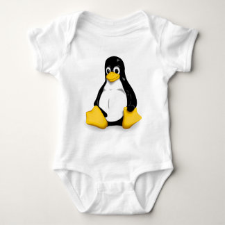 Linux Tux Baby Bodysuits