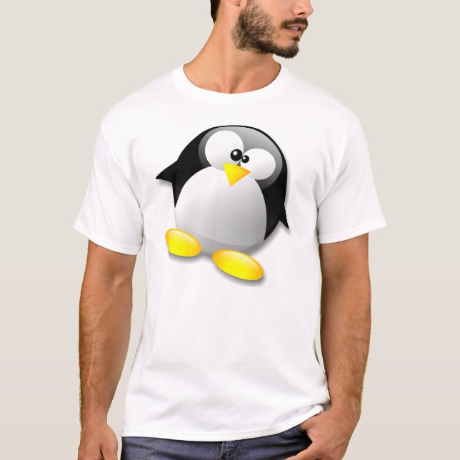 LINUX TUX CRYSTAL T-Shirt (Front)