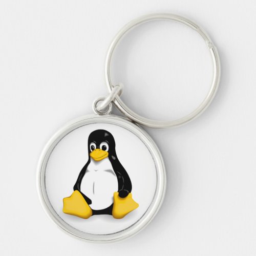 Linux Tux Key Chains