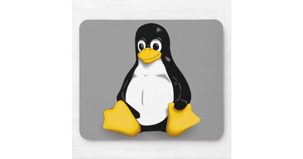 Linux Tux Mouse Pads | Zazzle