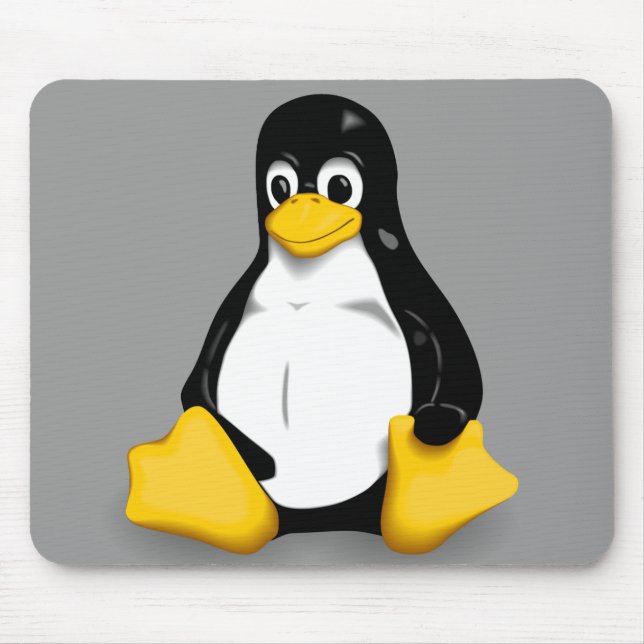 Linux Tux Mouse Pads (Front)