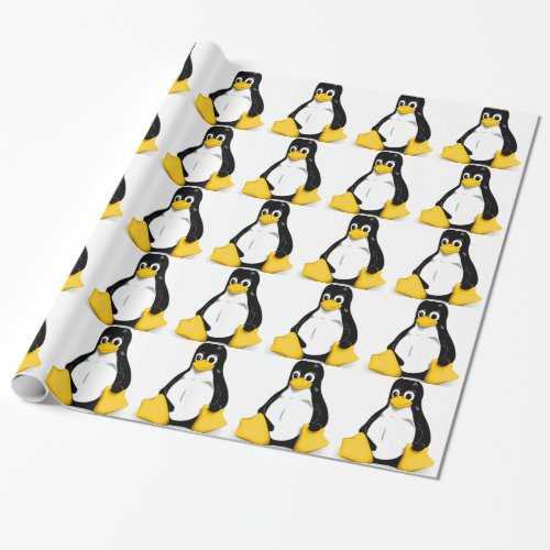 Linux Tux Products Wrapping Paper
