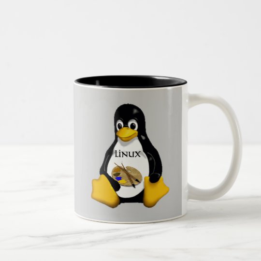 linux Two-Tone coffee mug