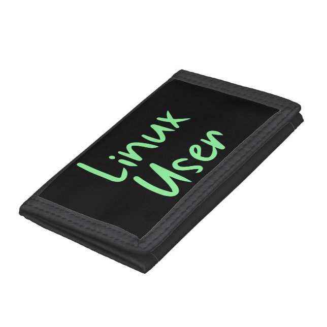 Linux User Trifold Wallet (Bottom)