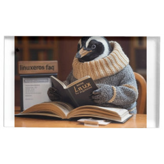 Linuxeros FAQ Place Card Holder