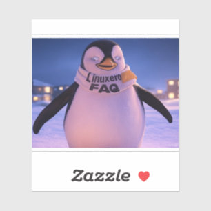 Linuxers FAQ Sticker