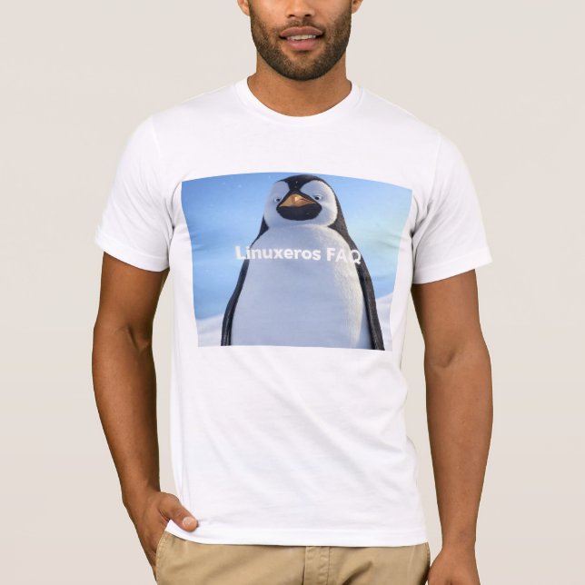 Linuxers FAQ T-Shirt (Front)