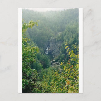 linville falls postcard