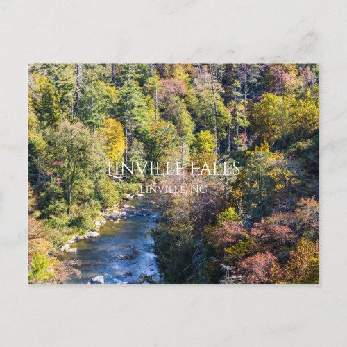linville Falls Postcard