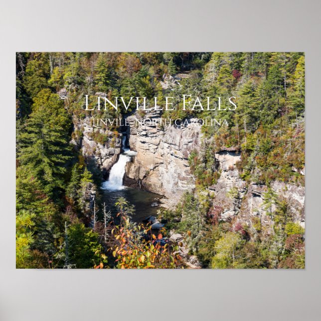 Linville Falls Poster (Front)