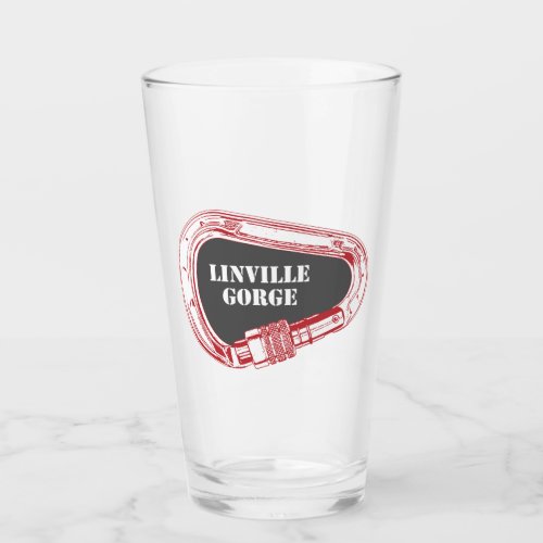 Linville Gorge Climbing Carabiner Glass